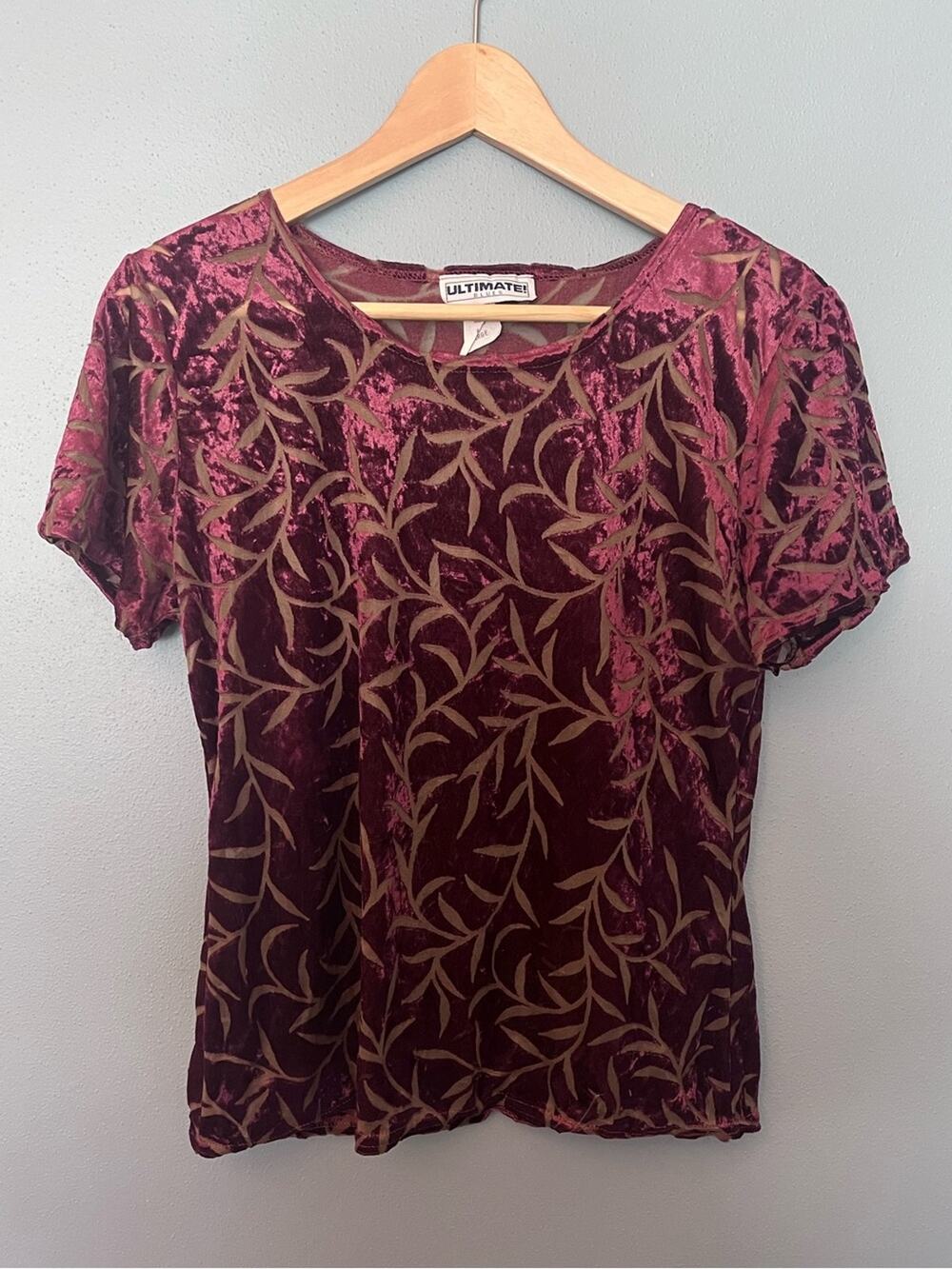 Vintage Ultimate Velvet Burnout T-Shirt